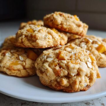 Peach Cobbler Cookies