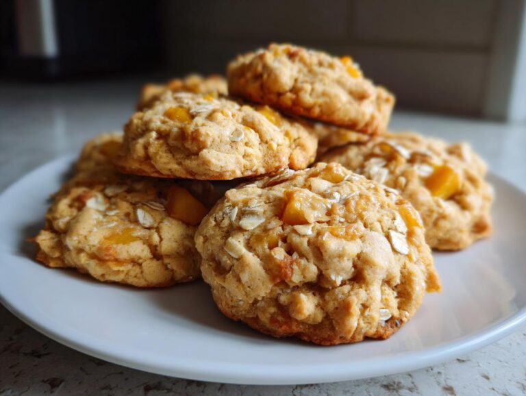 Peach Cobbler Cookies