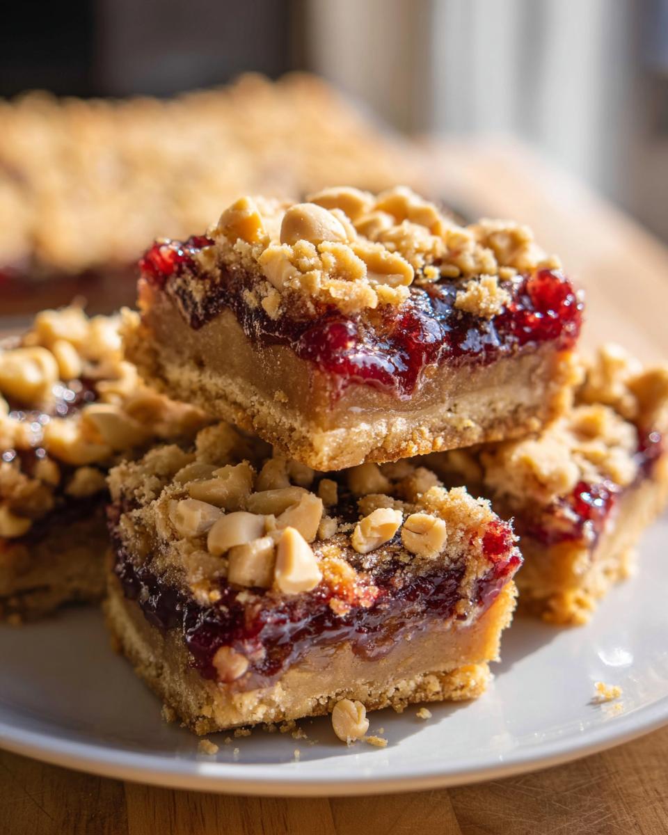 Peanut Butter And Jelly Bars - Detail 2