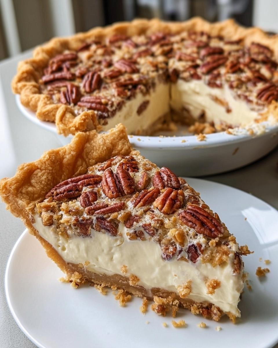 Pecan Cream Pie - Detail 1