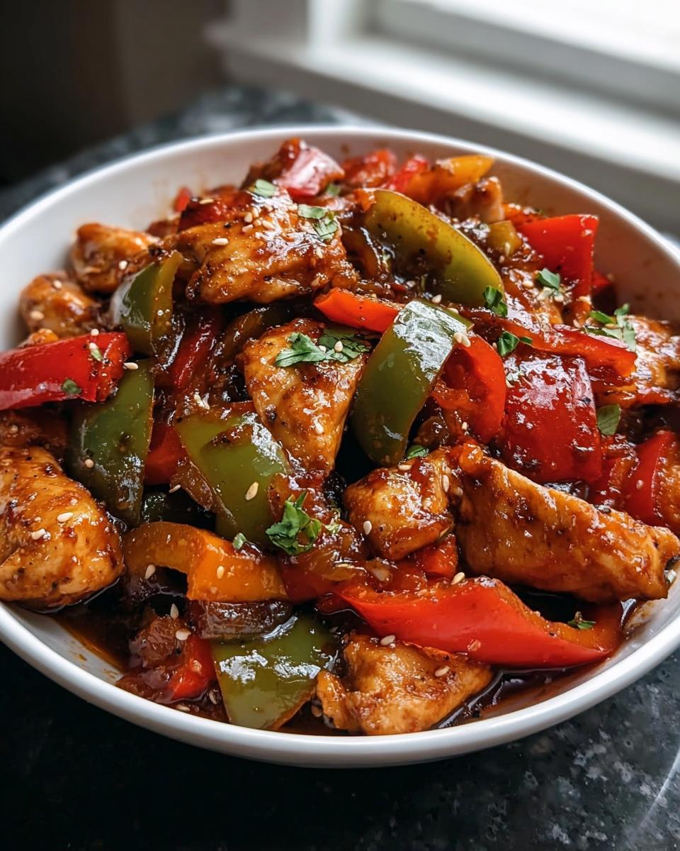 Pepper Chicken Stir-Fry - Detail 1