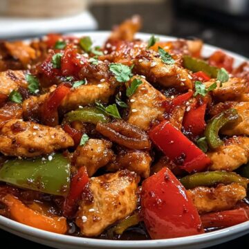 Pepper Chicken Stir-Fry