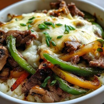 Philly Cheesesteak Bowls