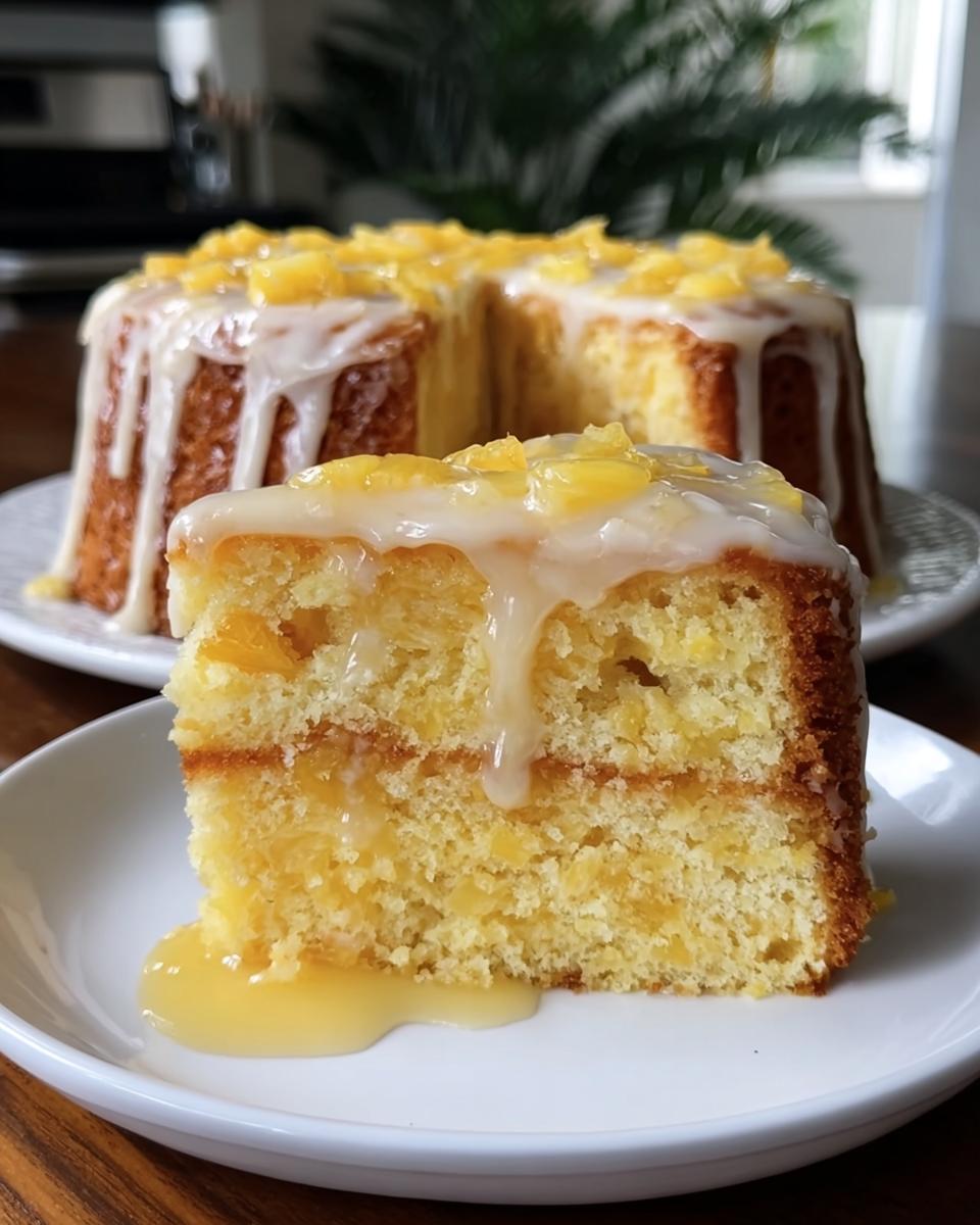 Pineapple Juice Cake - Detail 1
