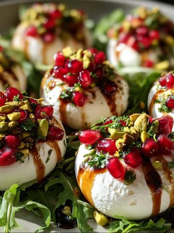 Pomegranate &Amp;Amp; Burrata Christmas Ornaments Delight