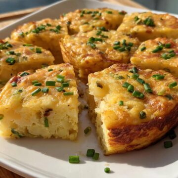 Potato Cheddar And Chives Bake