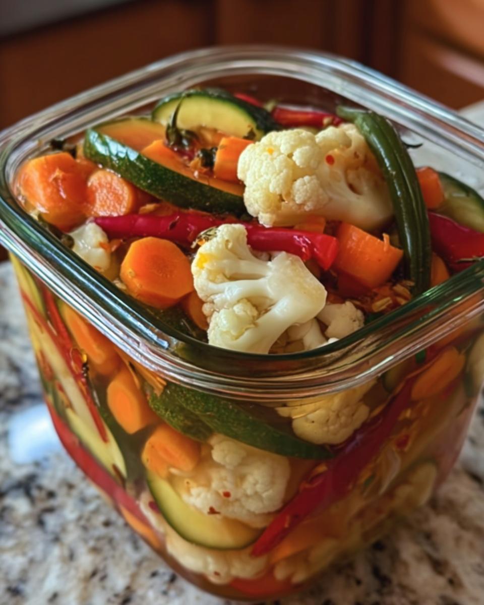 Refrigerator Pickled Vegetables - Detail 1