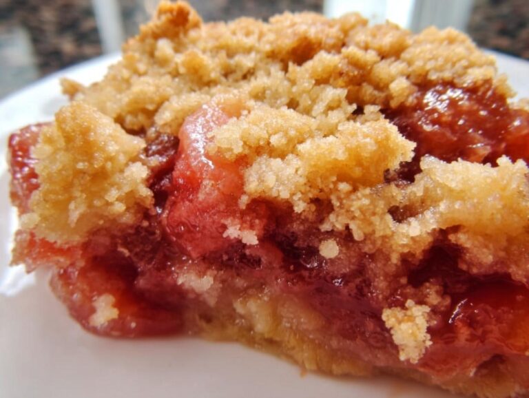 Rhubarb Dump Cake