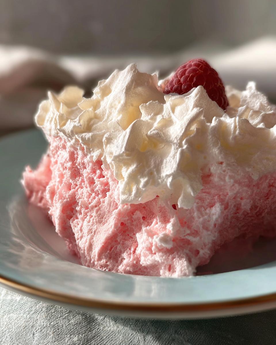Rhubarb Fluff - Detail 1