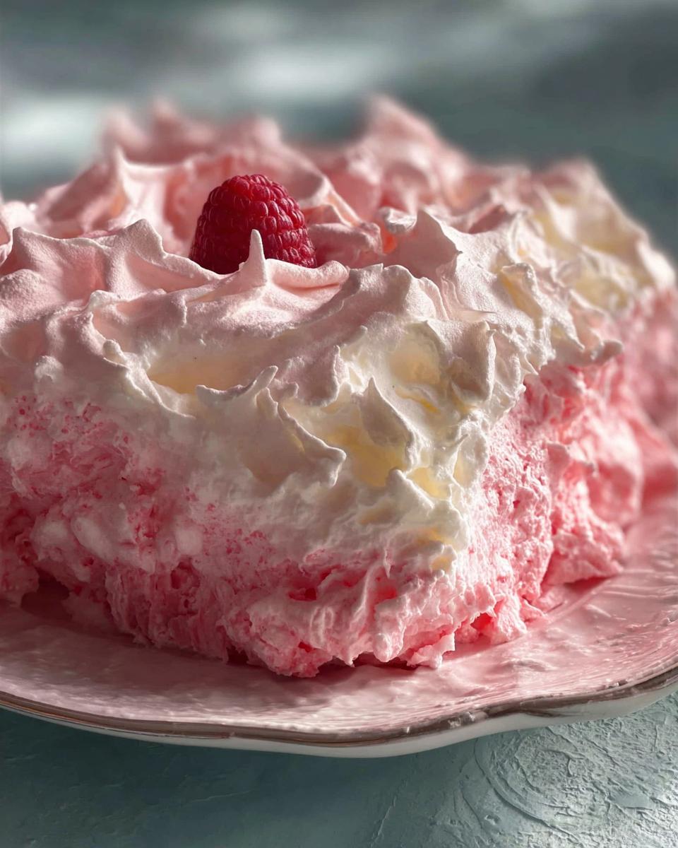 Rhubarb Fluff - Detail 2