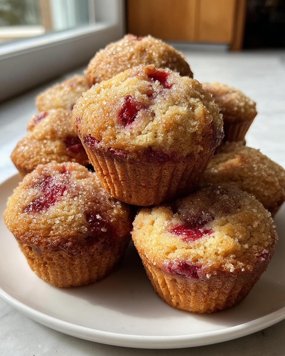 Rhubarb Muffins - Detail 1
