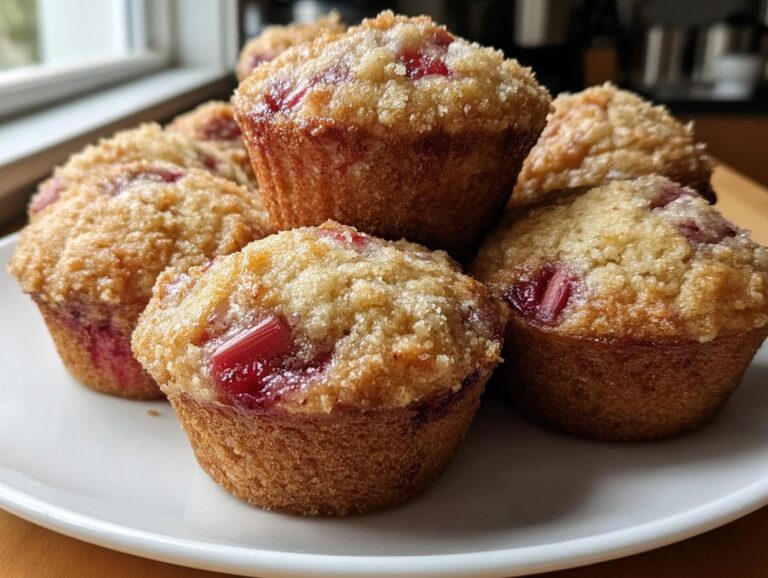 Rhubarb Muffins