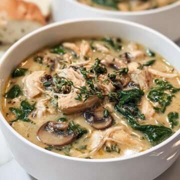 Rotisserie Chicken And Mushroom Soup