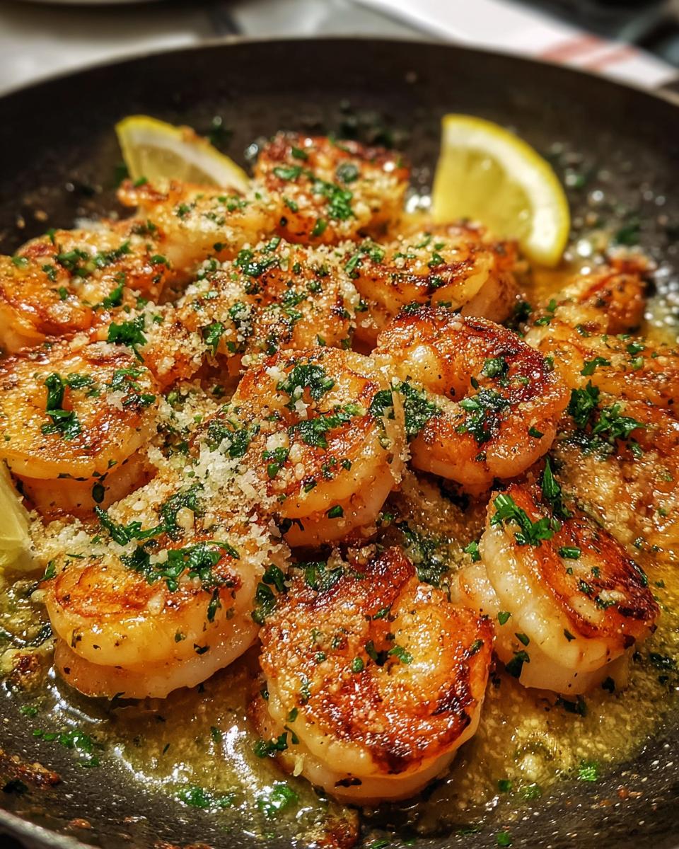 Ruth’s Chris Garlic Parmesan Shrimp Skillet - Detail 1