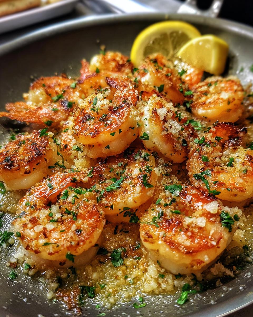Ruth’s Chris Garlic Parmesan Shrimp Skillet - Detail 2