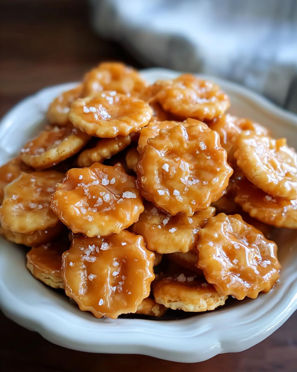 Salted Caramel Cracker Bites - Detail 1