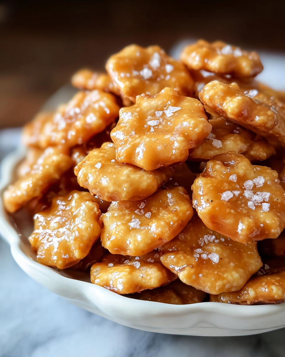 Salted Caramel Cracker Bites - Detail 2