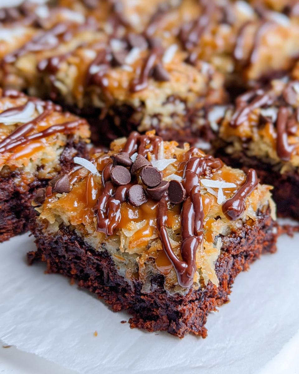 Samoa Brownies - Detail 2