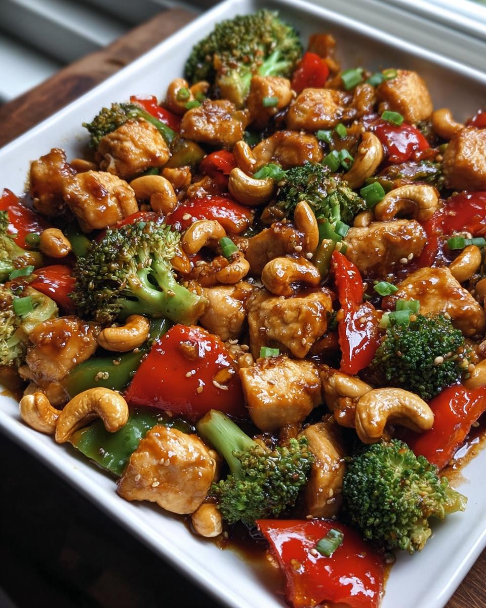 Sheet Pan Cashew Chicken - Detail 1