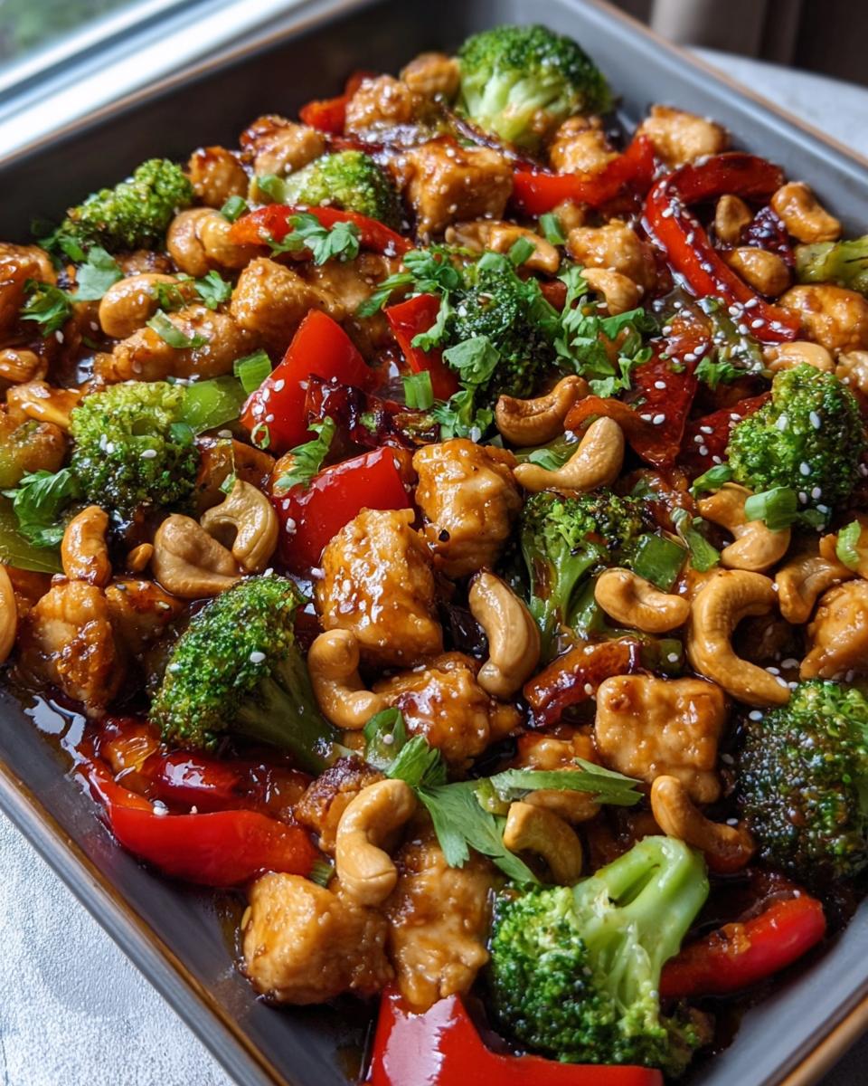 Sheet Pan Cashew Chicken - Detail 2