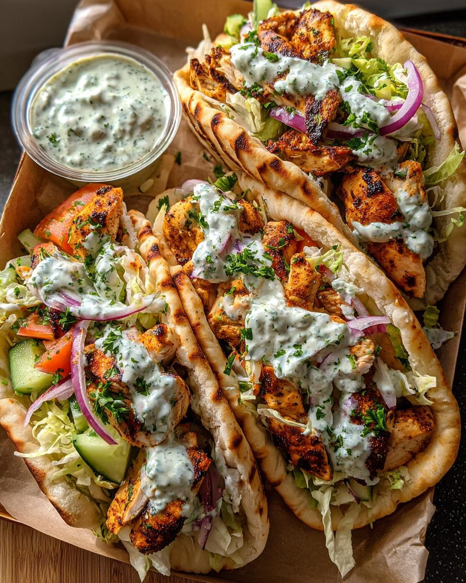 Sheet Pan Chicken Pitas With Herby Ranch - Detail 1