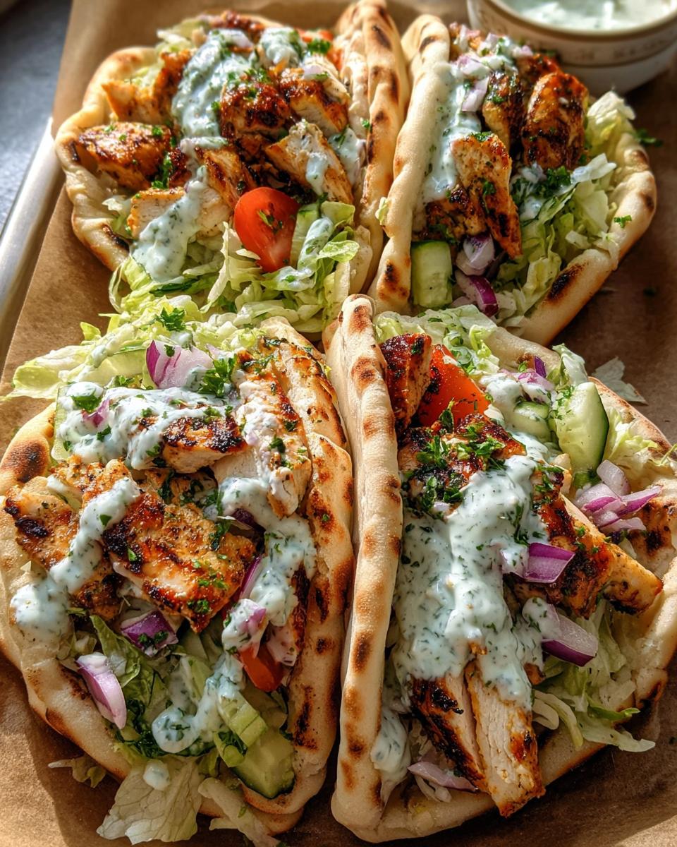 Sheet Pan Chicken Pitas With Herby Ranch - Detail 2