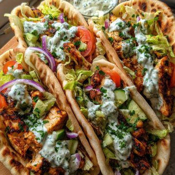 Sheet Pan Chicken Pitas With Herby Ranch