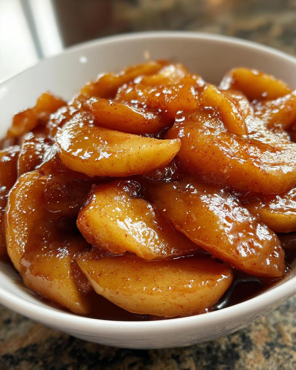 Slow Cooker Cracker Barrel Fried Apples - Detail 1