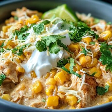 Slow-Cooker Street Corn Chicken