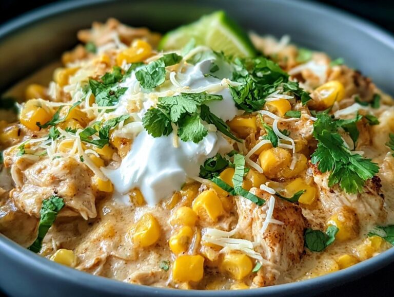 Slow-Cooker Street Corn Chicken