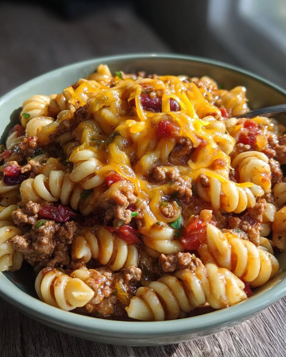 Slow Cooker Taco Pasta - Detail 1