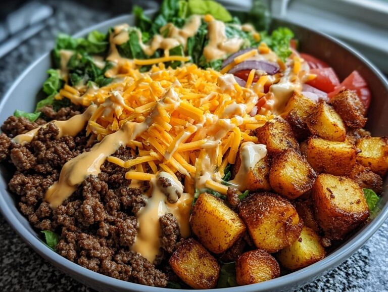Smash Burger Bowl