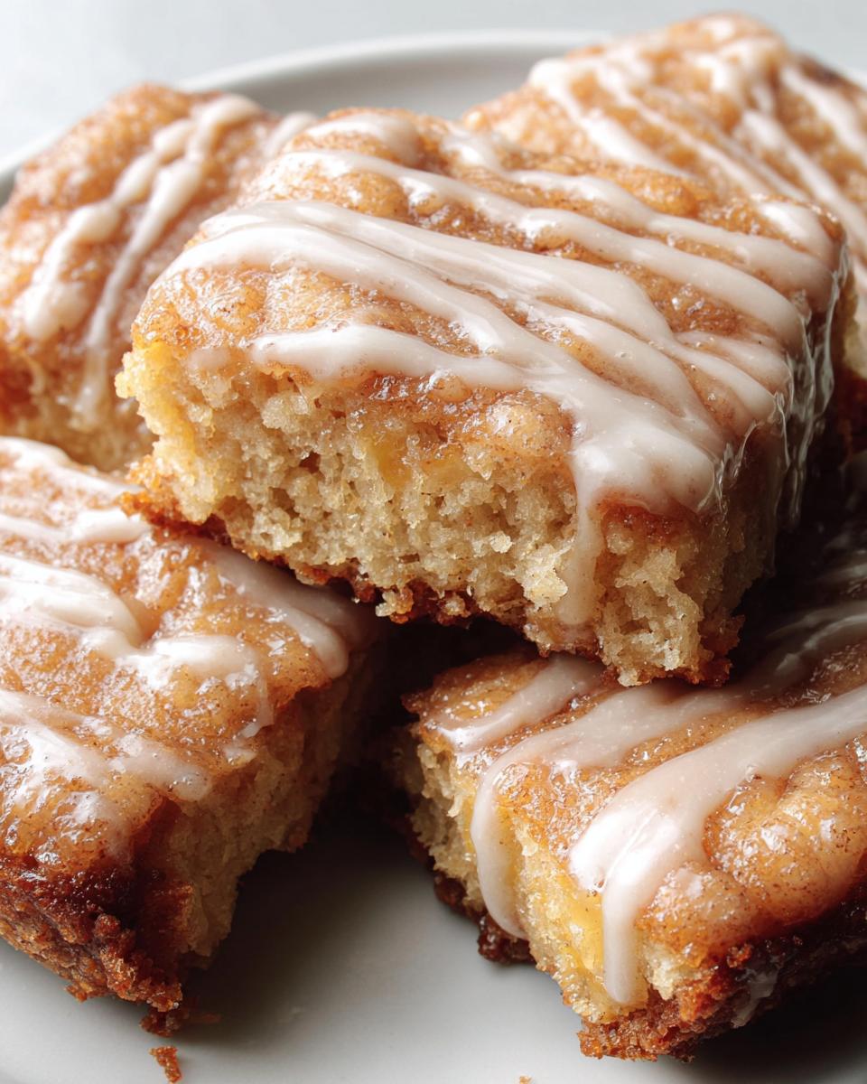 Soft Baked Maple Donut Bars - Detail 1