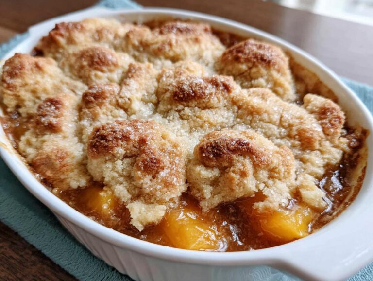 Southern Peach Cobbler