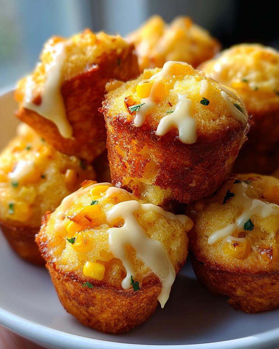 Southern-Style Honey Butter Cornbread Poppers - Detail 1