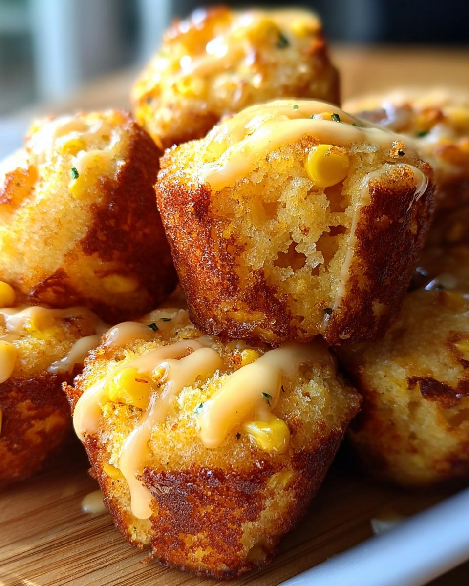 Southern-Style Honey Butter Cornbread Poppers - Detail 2