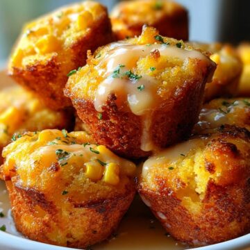 Southern-Style Honey Butter Cornbread Poppers