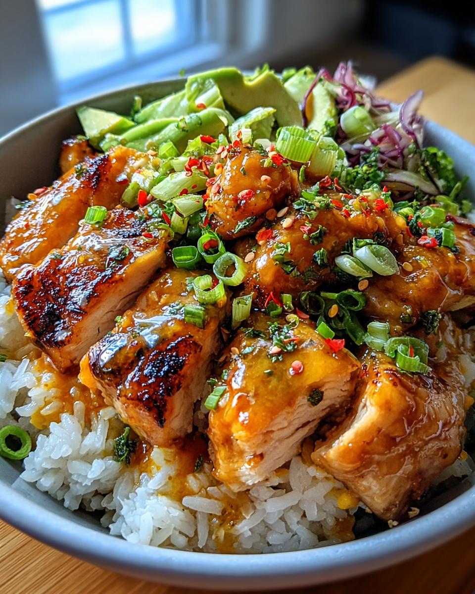 Spicy Maple Chicken & Coconut Rice - Detail 1
