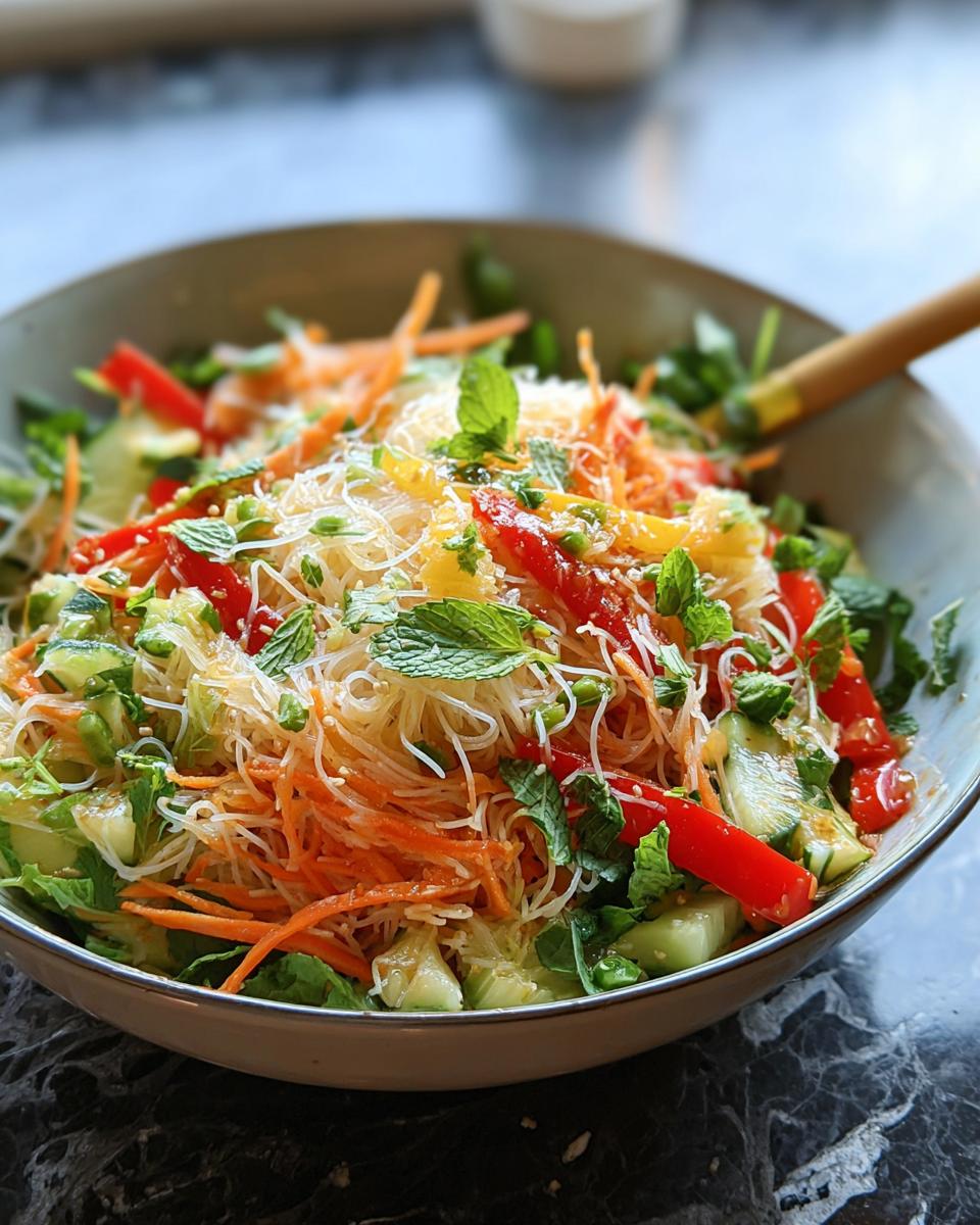 Spring Roll Salad With Spicy Ginger Dressing - Detail 2