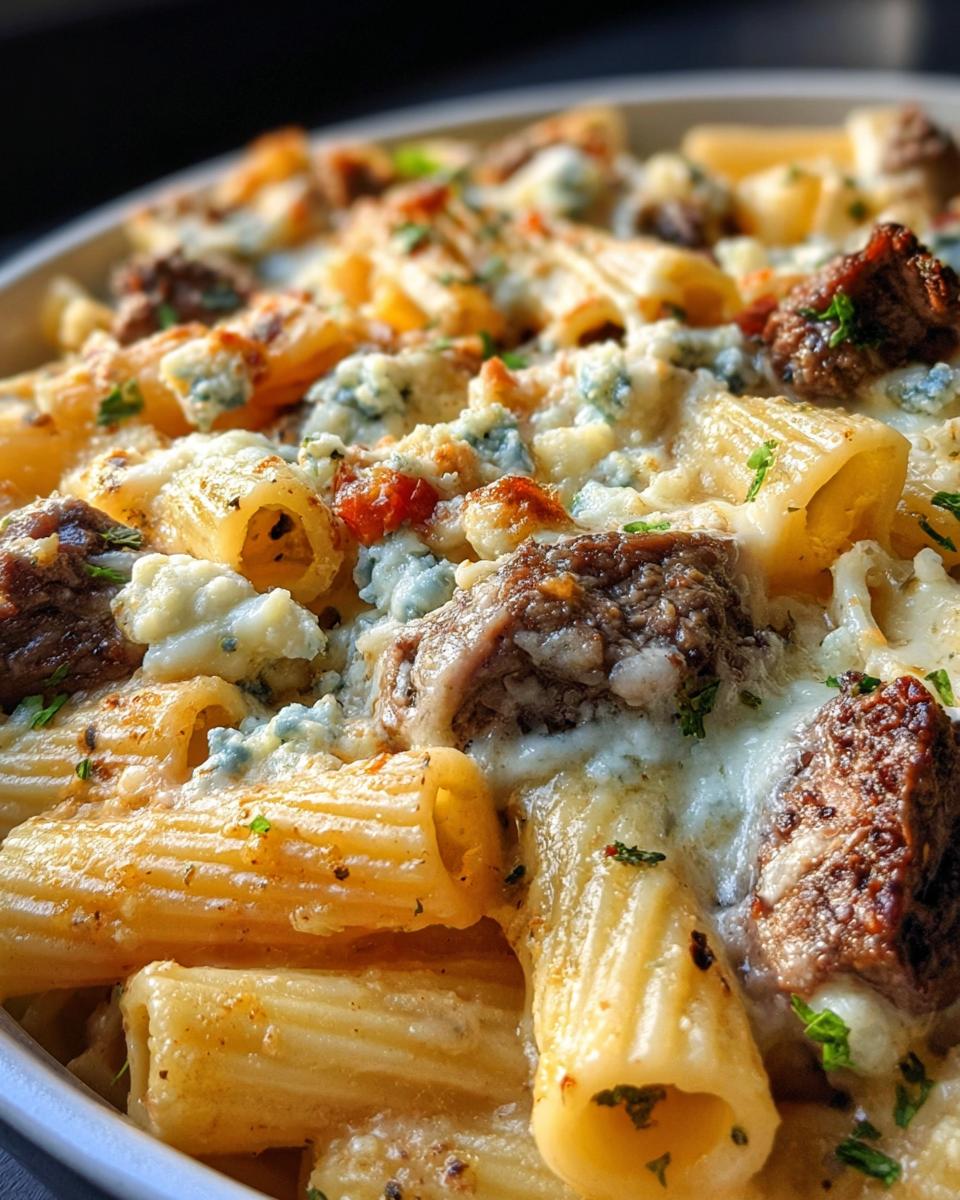 Steak & Blue Cheese Rigatoni Bake - Detail 2