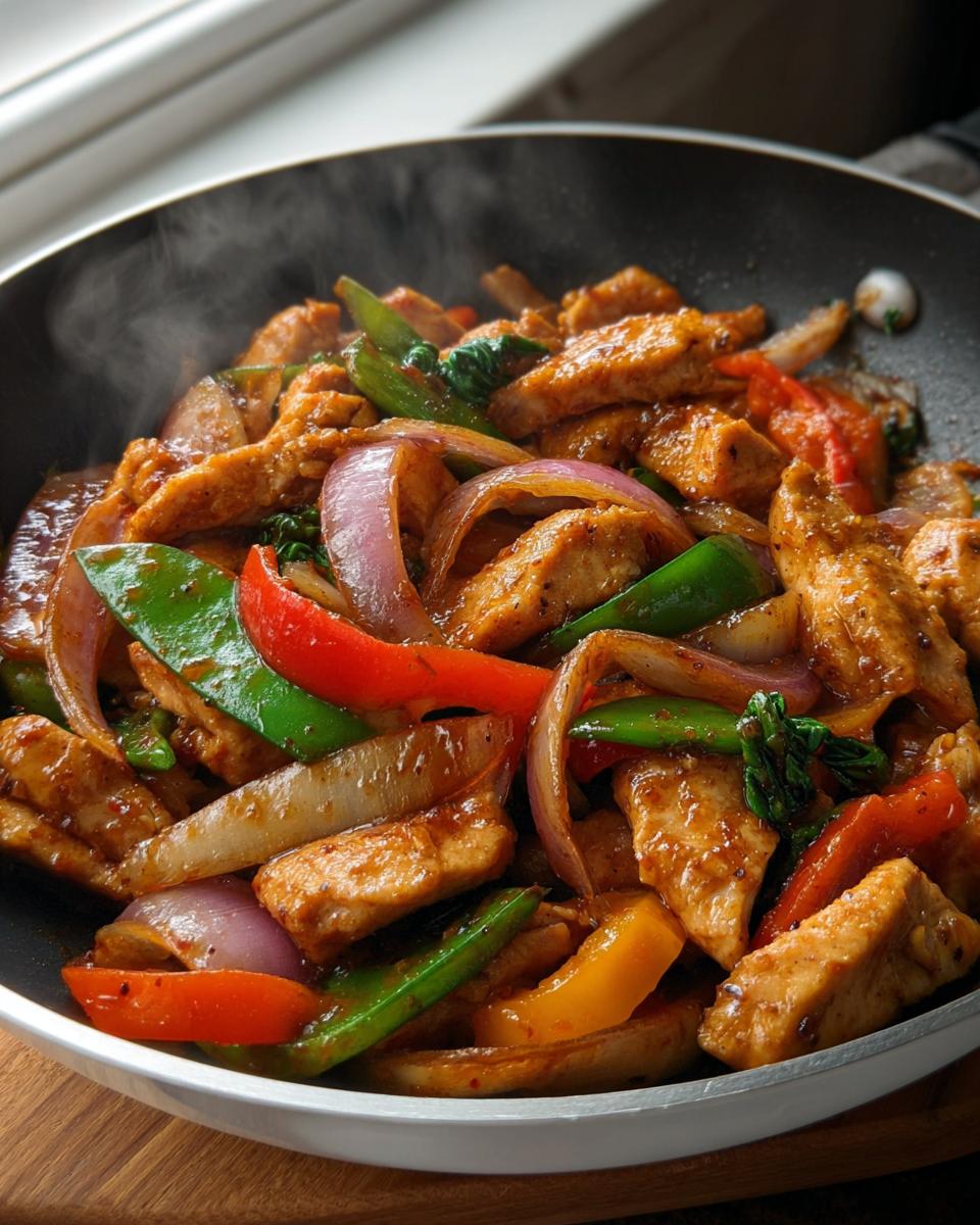 Stir-Fried Chinese Garlic Chicken - Detail 1