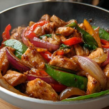 Stir-Fried Chinese Garlic Chicken