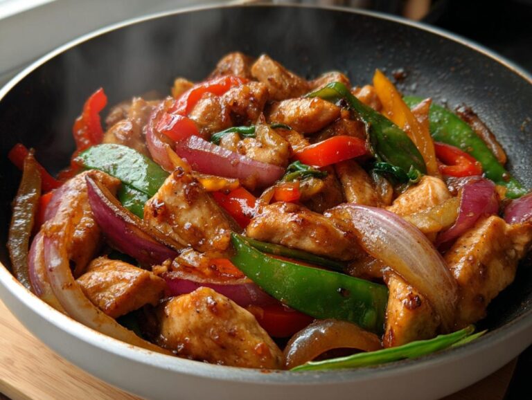 Stir-Fried Chinese Garlic Chicken