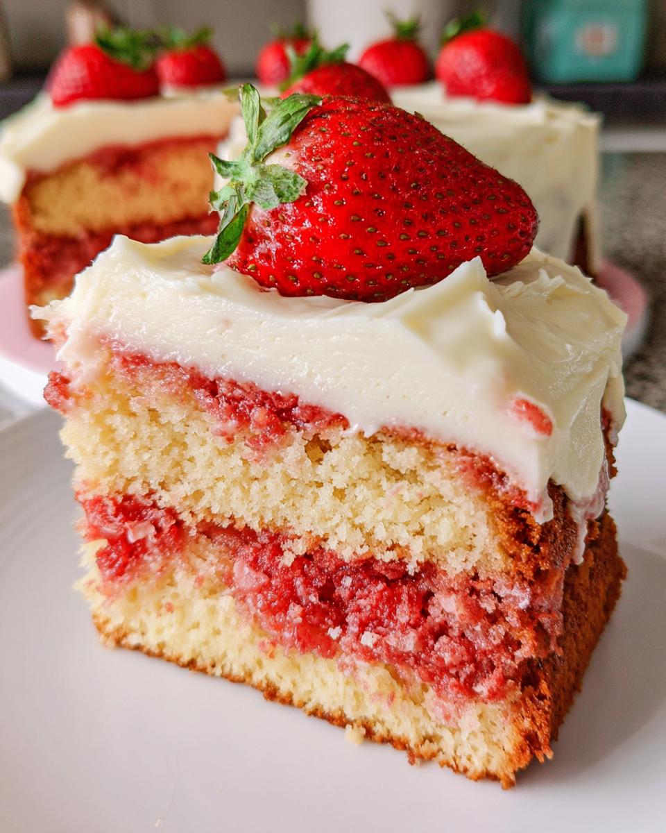 Strawberry Cake - Detail 1