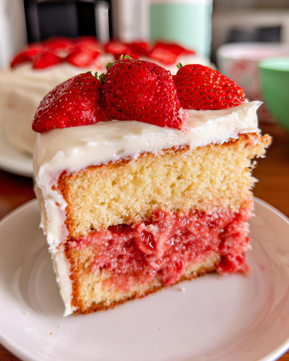Strawberry Cake - Detail 2