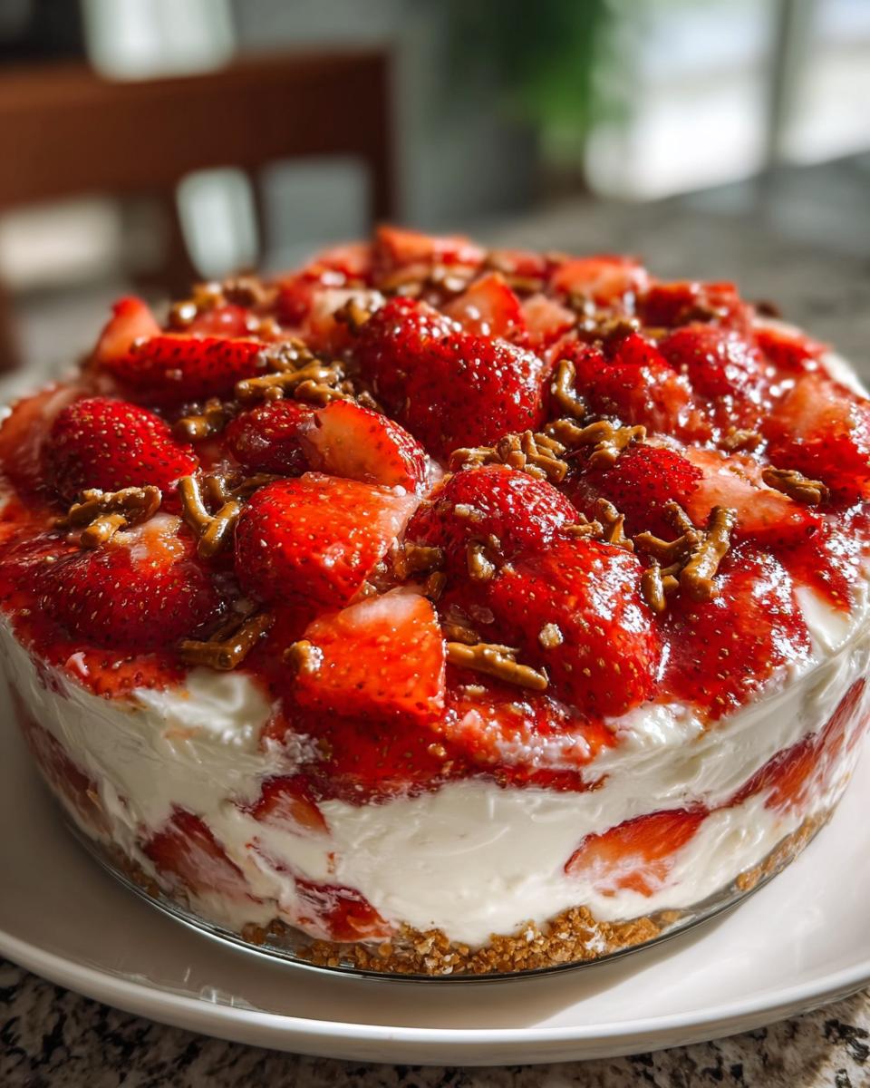 Strawberry Crackle Salad - Detail 1