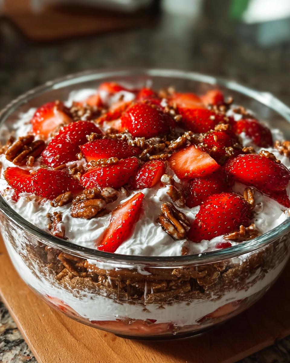 Strawberry Crackle Salad - Detail 1