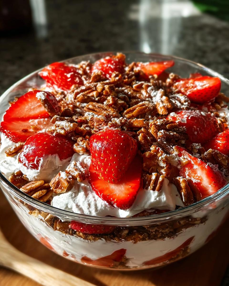 Strawberry Crackle Salad - Detail 2