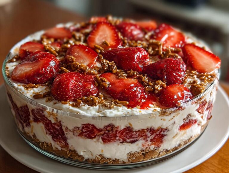 Strawberry Crackle Salad