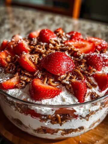 Strawberry Crackle Salad
